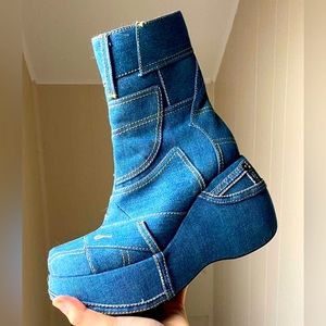 Jeffrey Campbell Women's Denim Boots